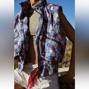 Free People Off The Grid Printed Vest
